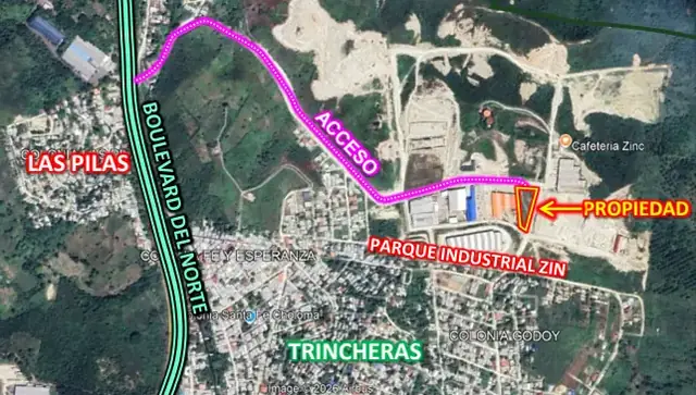 Terreno 3943vr2 - de esquina con acceso por ZIN Choloma